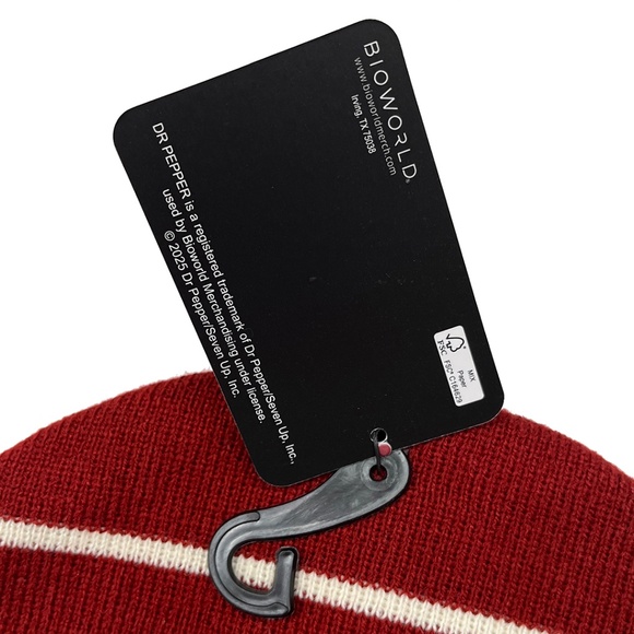 NWT Dr. Pepper Cuffed Beanie - Picture 6 of 8